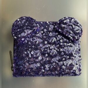 Loungefly Disney Purple Sequin Wallet